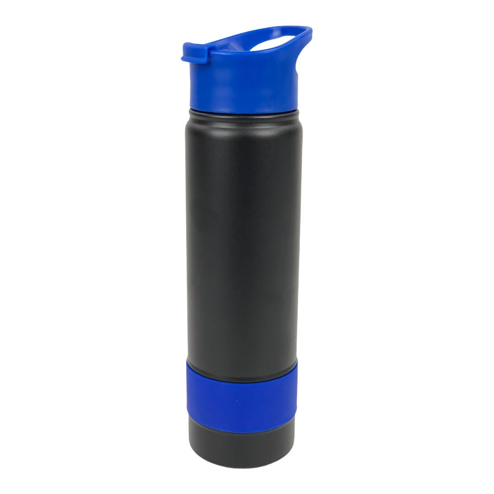 Botella de Agua Four Seasons de Acero Inoxidable Azul 24 oz - Azul