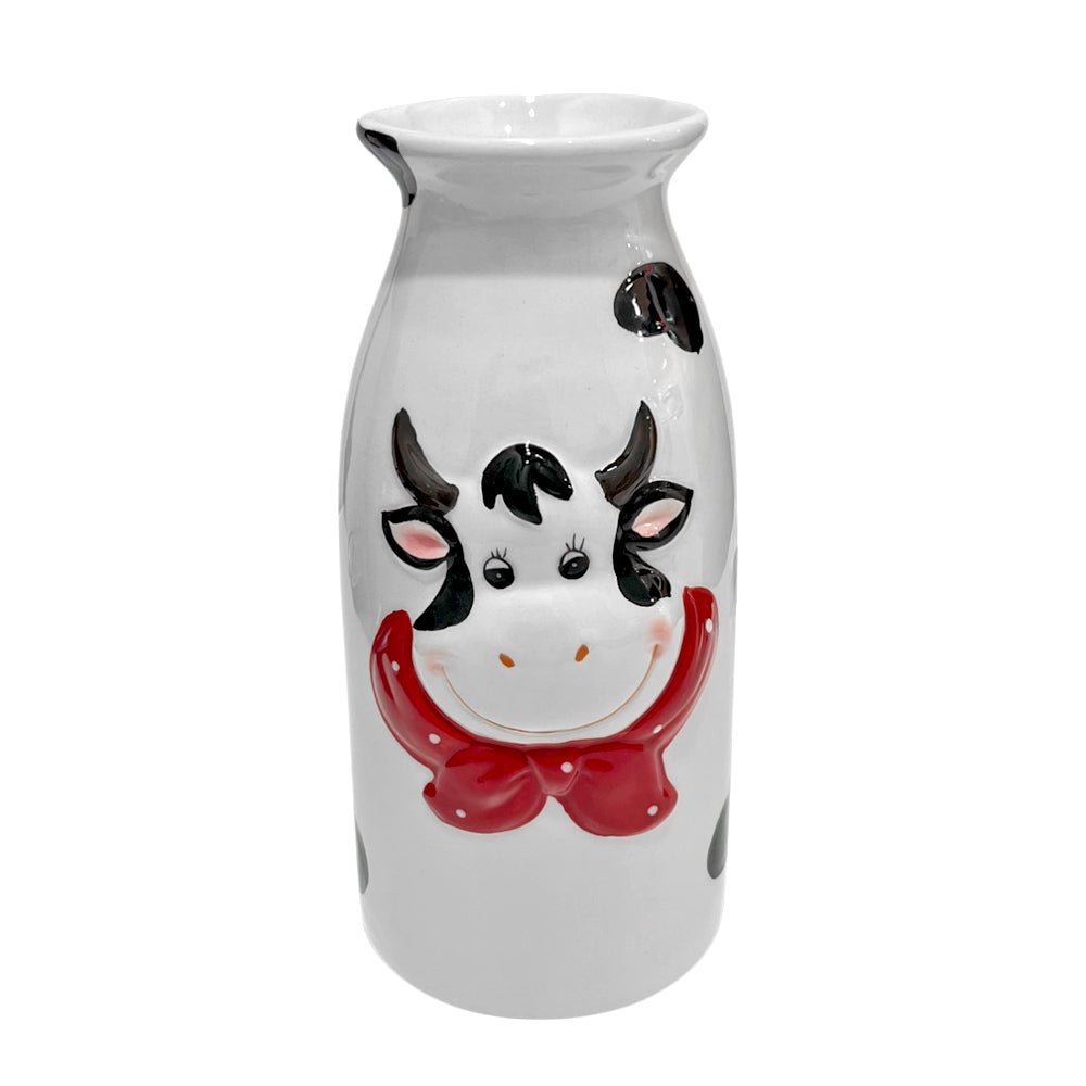 Botella De Cerámica P/Leche Diseño De Vaca - 26 California - Titan.com.pa - 073297789767
