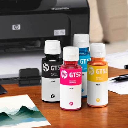 Botella de Tinta Hp Combo 4 Pack / Gt53 y Gt52 - Black / Cyan / Magenta / Yellow - HP - Titan.com.pa - 197961509342