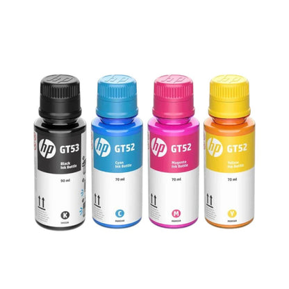 Botella de Tinta Hp Combo 4 Pack / Gt53 y Gt52 - Black / Cyan / Magenta / Yellow - HP - Titan.com.pa - 197961509342