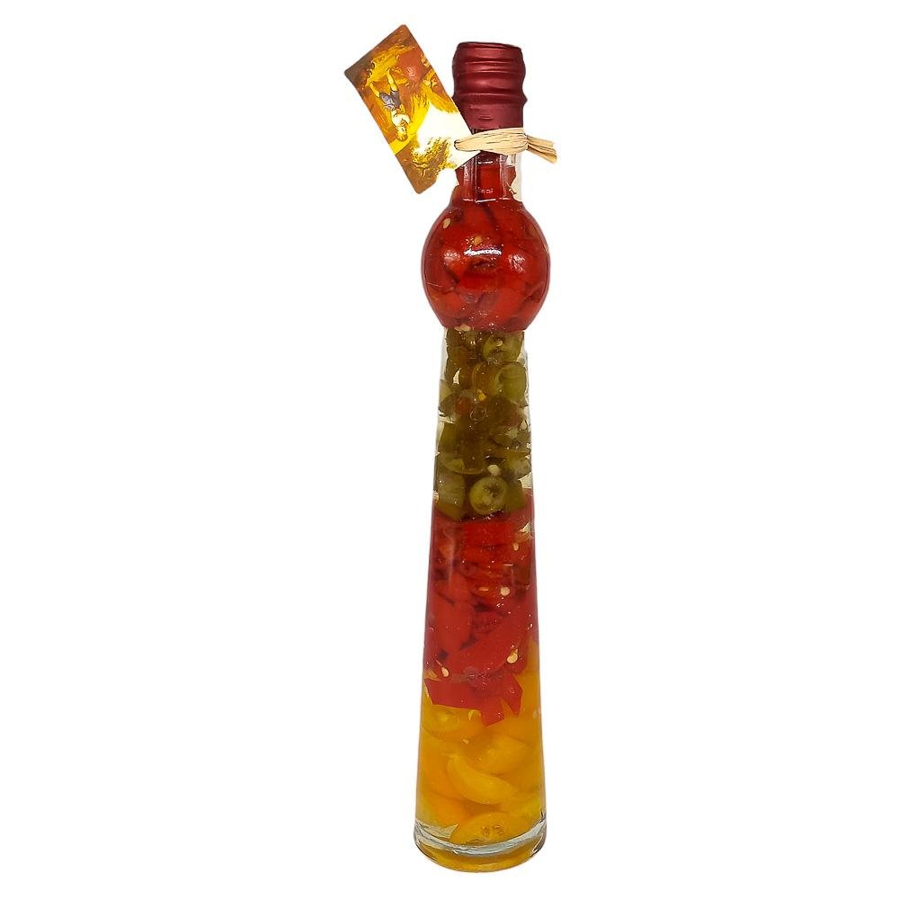 Botella Decorativa de Vidrio Con Especias Home Elegance 30 cm