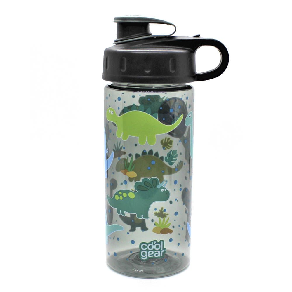 Botella Infantil Dinosaurio Cool Gear de Plástico 16 oz