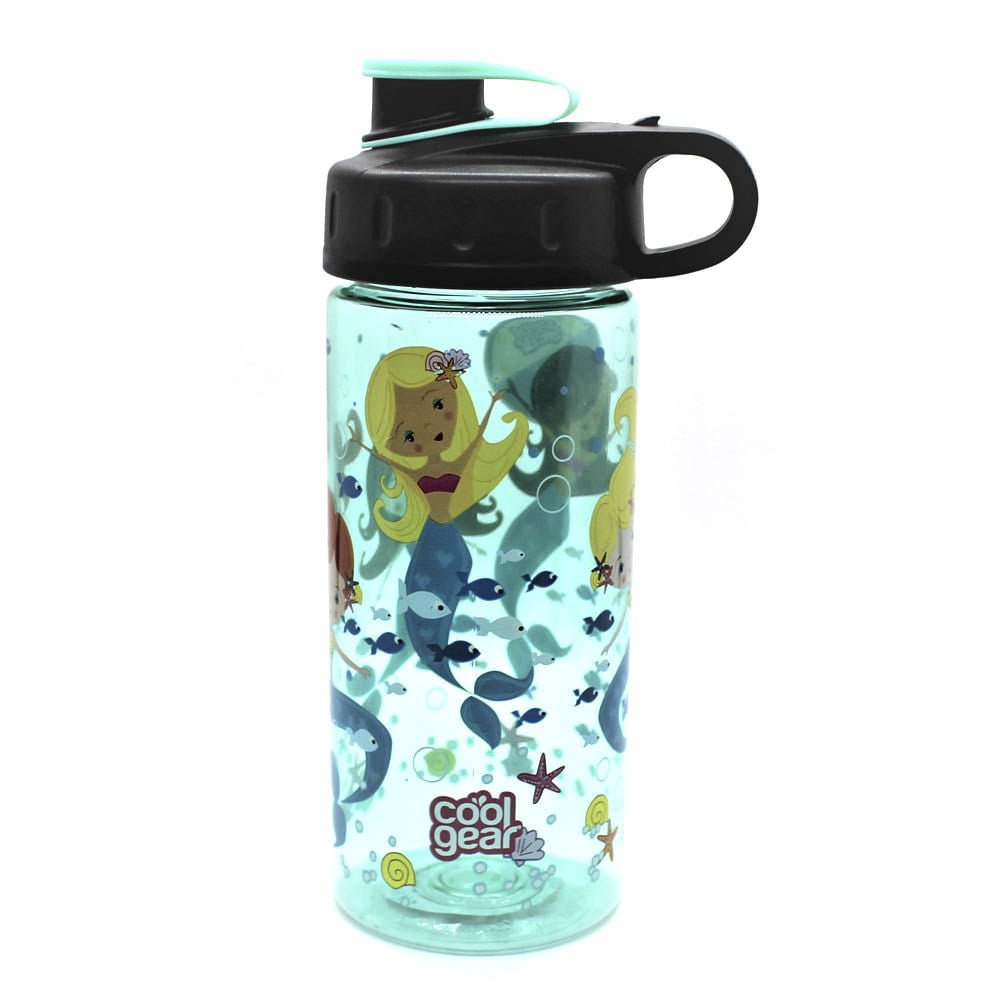 Botella Infantil Sirena Cool Gear de Plástico 16 oz