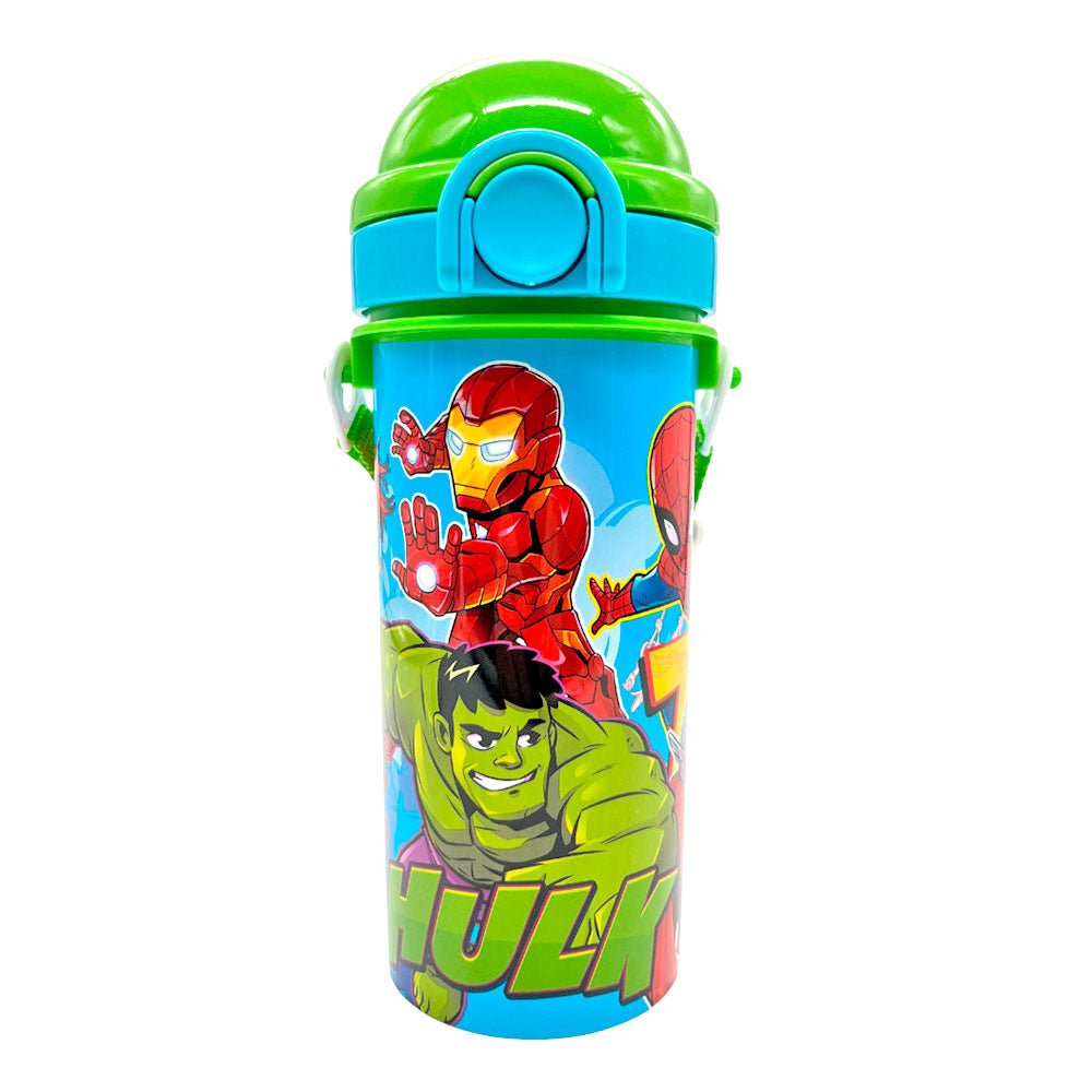 Botella Plástica 500 ML Avengers Carrizo - Avengers - Titan.com.pa - 7450122086070