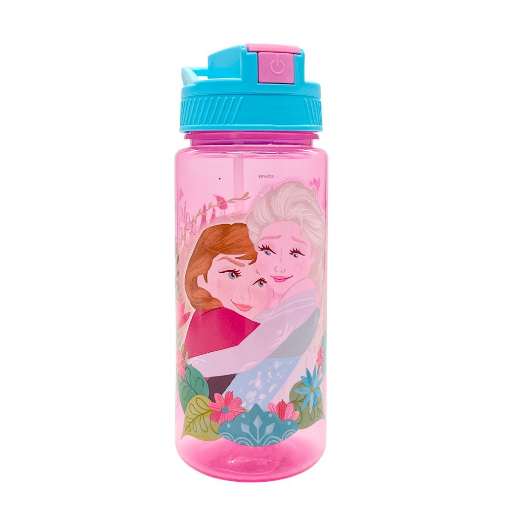 Botella Plástica Frozen de 500Ml / Infantil / Con Carrizo - Frozen - Titan.com.pa - 7450122085912