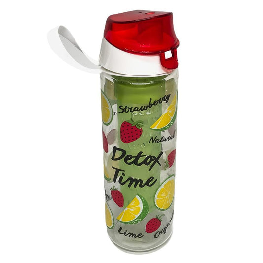 Botella Plástica Herevin Estampada Strawberry 0.65 L
