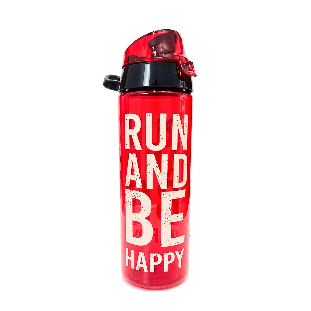 Botella Plástica Herevin / Run And Be Happy / 750 ml - Herevin - Titan.com.pa - 8699038045606