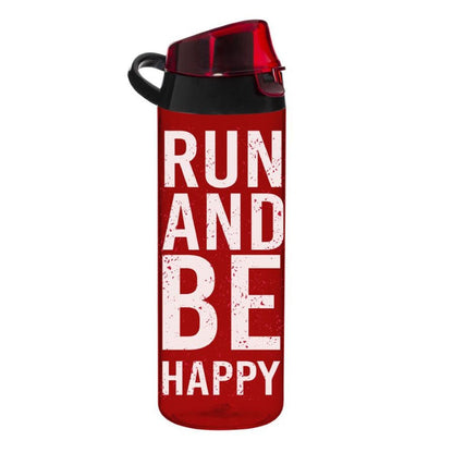 Botella Plástica Herevin / Run And Be Happy / 750 ml - Herevin - Titan.com.pa - 8699038045606