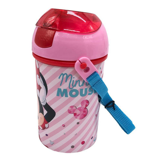 Botella Plástica Minnie Mouse 450 ml