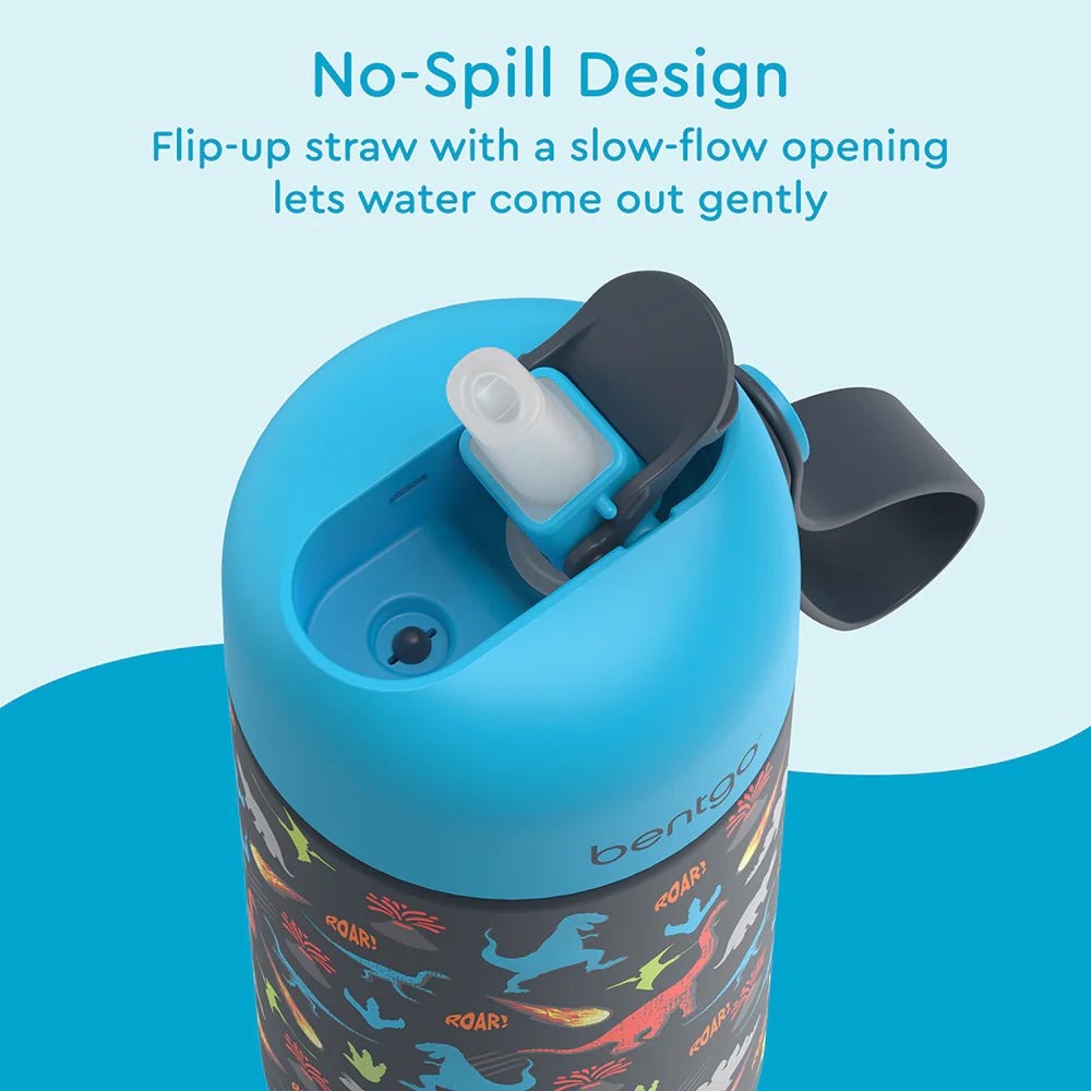 Botella Térmica Bentgo / 14 Onzas / Estampado Dinosaurio - Bentgo - Titan.com.pa - 2150110879077