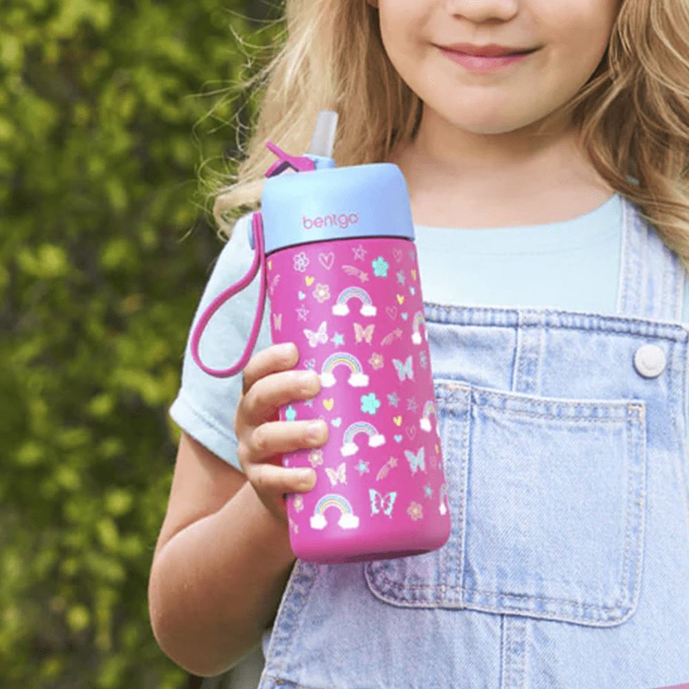 Botella Térmica Bentgo / 14 Onzas / Estampado Mariposa - Bentgo - Titan.com.pa - 2150110879053