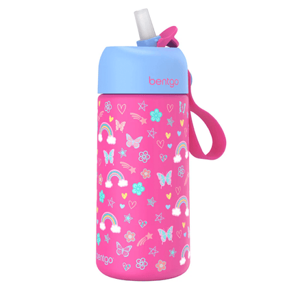 Botella Térmica Bentgo / 14 Onzas / Estampado Mariposa - Bentgo - Titan.com.pa - 2150110879053