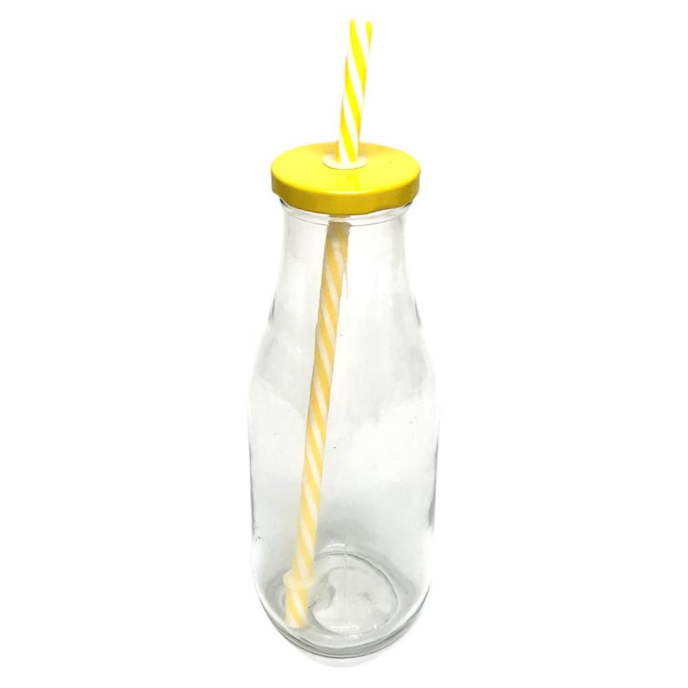Botella Vidrio Fresh Harvest con Carrizo 15.3 Oz - Surtido