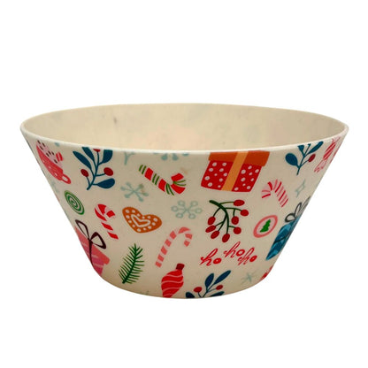 Bowl De Melamina 7.5 X 14 X 9 CM Surtido - Christmas Elegance