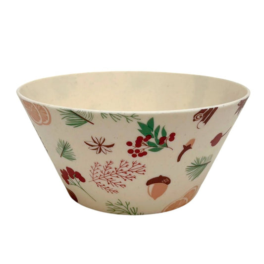 Bowl De Melamina 7.5 X 14 X 9 CM Surtido - Christmas Elegance