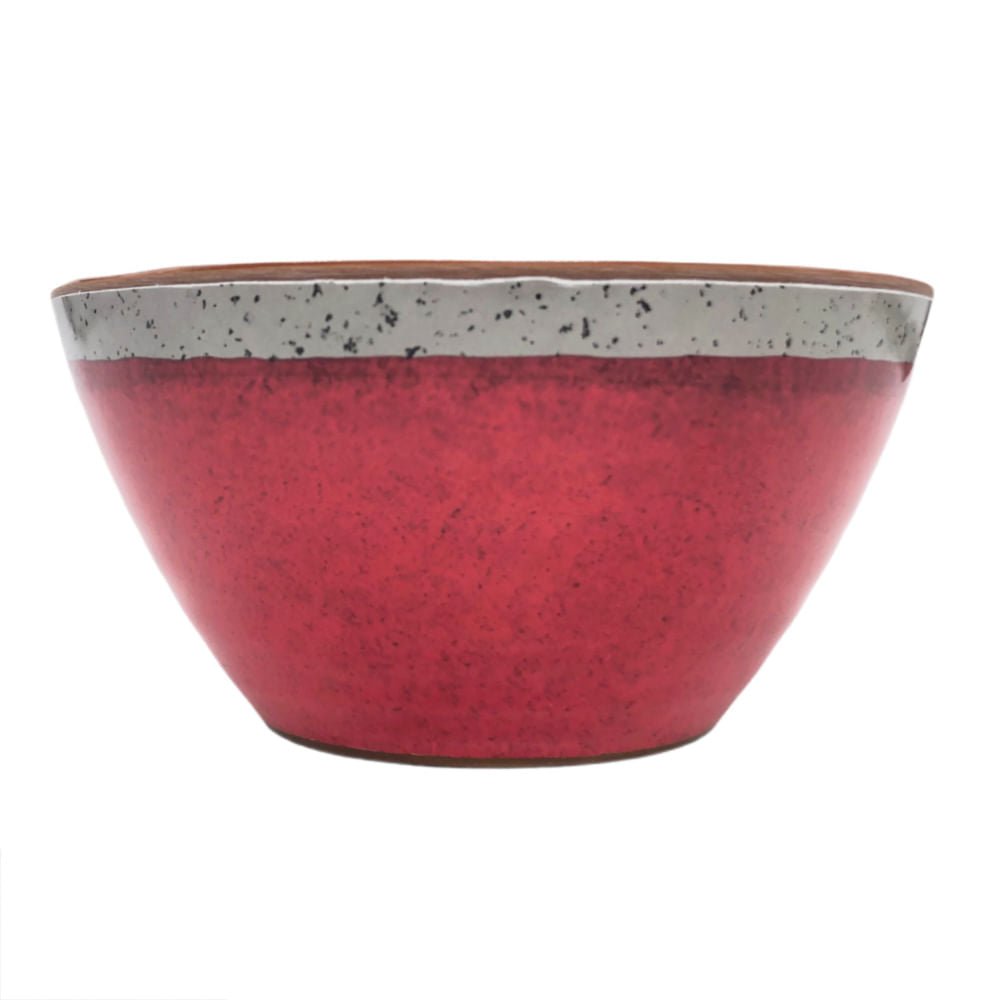 Bowl de Melamina Robert Hamilton 6" - Rojo oscuro