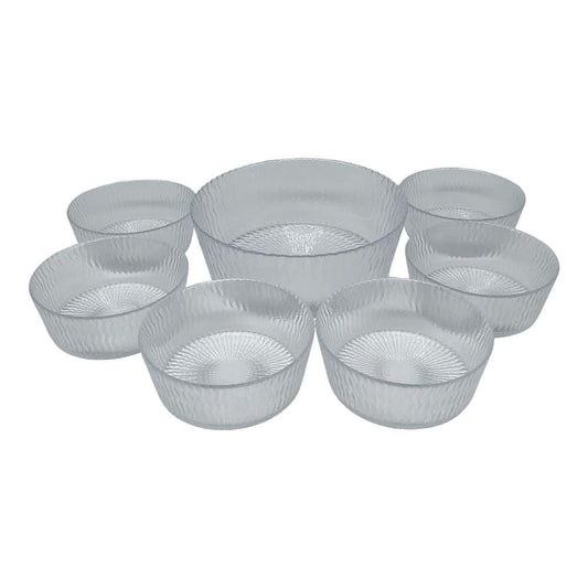 Bowl Favorim Group Set 7Pz Vidrio Clear