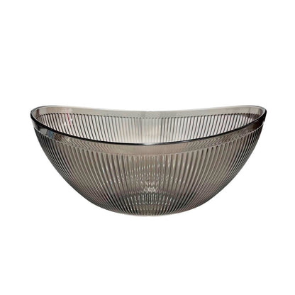 Bowl Ovalado Acrilico 1.65 Litro Gris - Depa Kitchenware - Depa - Titan.com.pa - 8698540167981