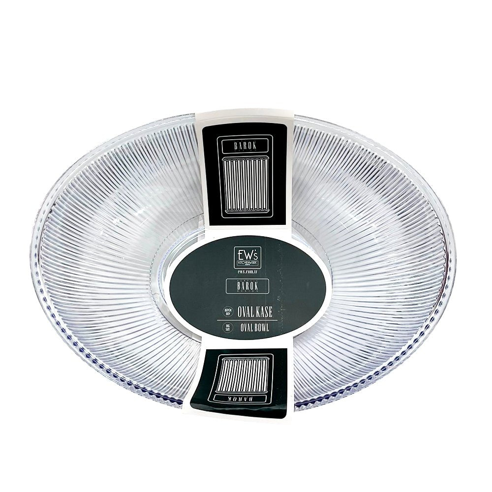 Bowl Ovalado Acrílico 3.3 Litro - Depa Kitchenware - Depa - Titan.com.pa - 8698540167592