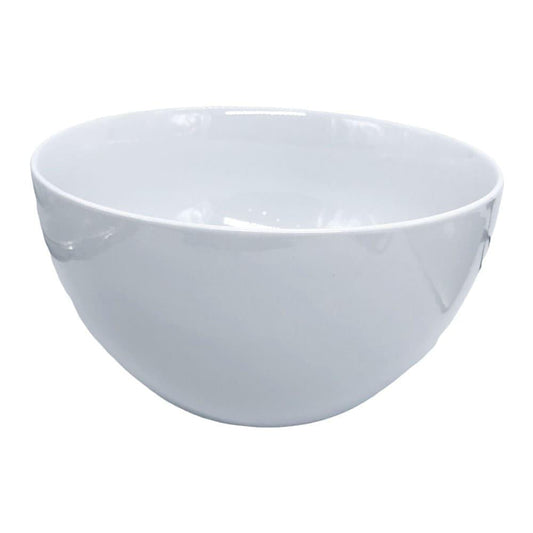 Bowl Para Ensalada Lincoln Cerámica Blanco de 27 cm