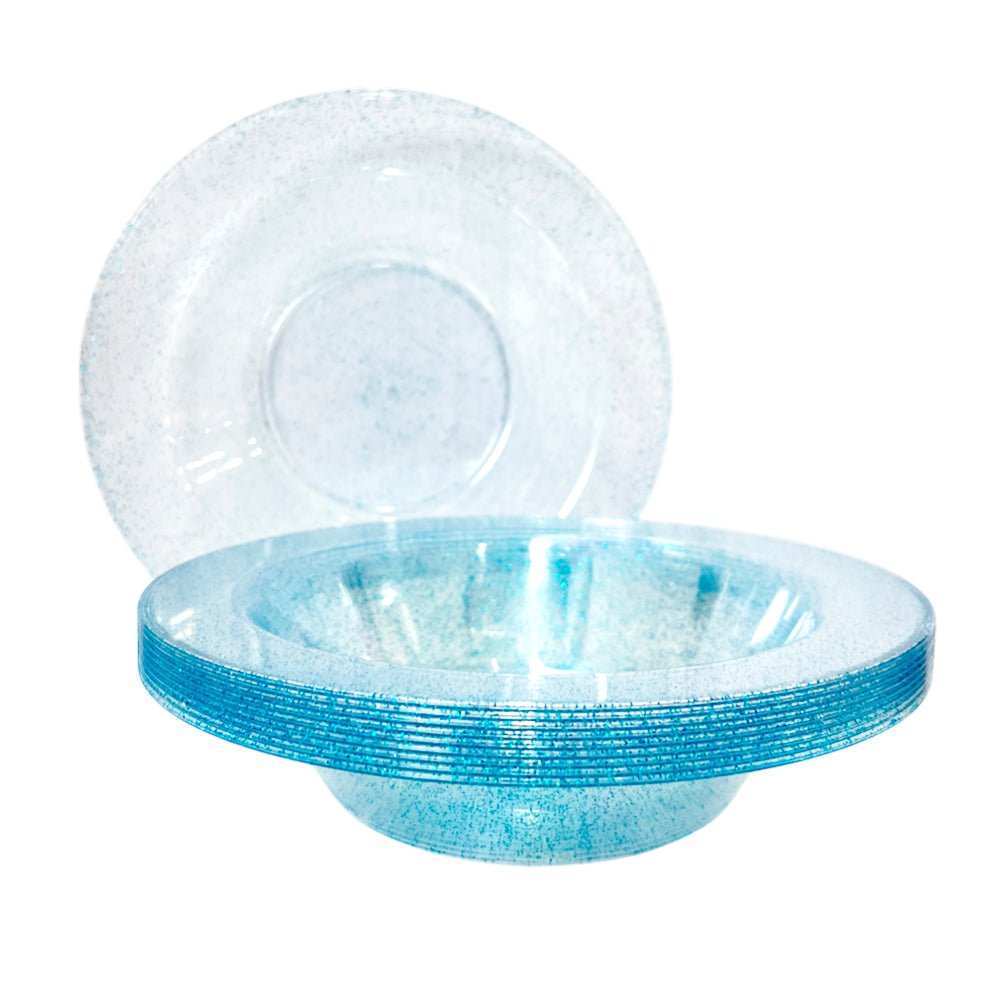 Bowl Plástico 14 Onzas Lillian / Blue Glitter - Lillian - Titan.com.pa - 763615336345
