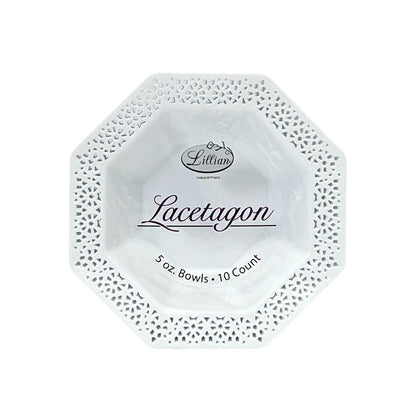 Bowl Plástico 5 Onzas Lillian / Blanco - Lillian - Titan.com.pa - 2150108187245