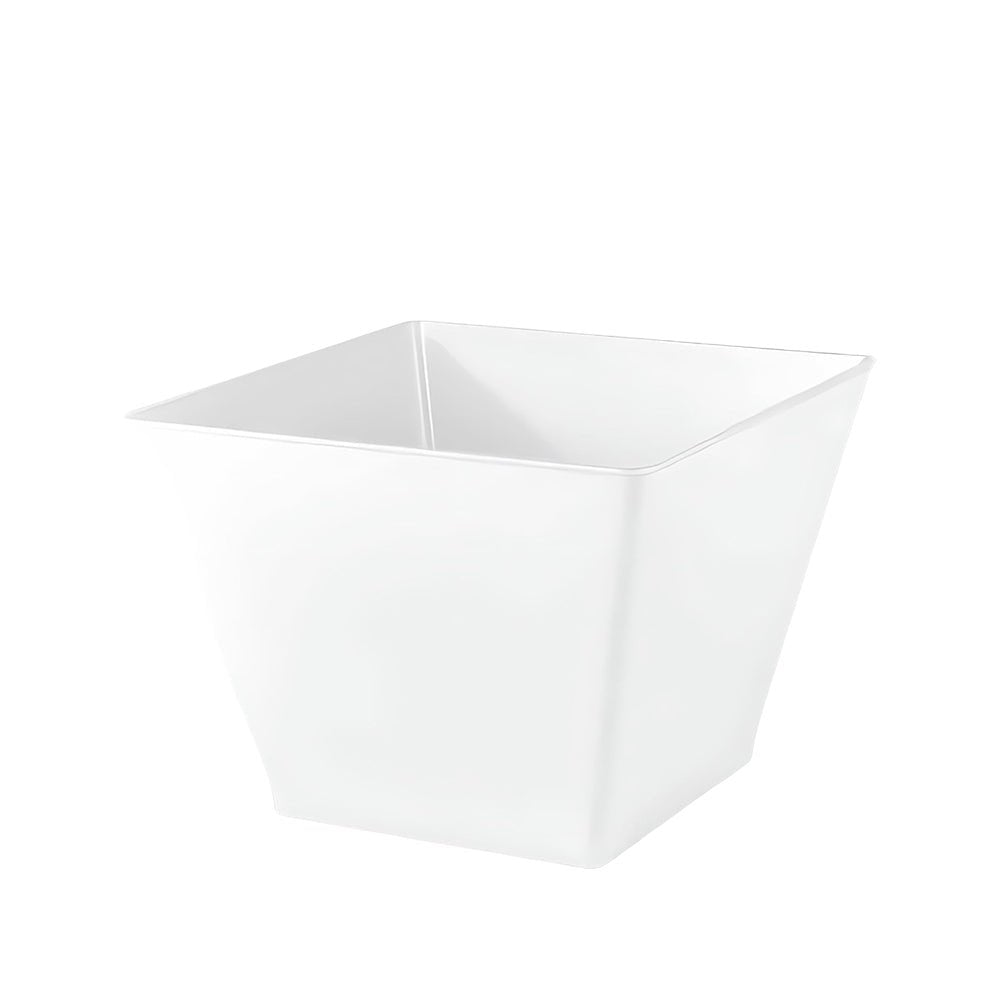 Bowl Plástico Cuadrado Blanco / 20 Piezas / 8 oz / Lillian - Lillian - Titan.com.pa - 763615659918