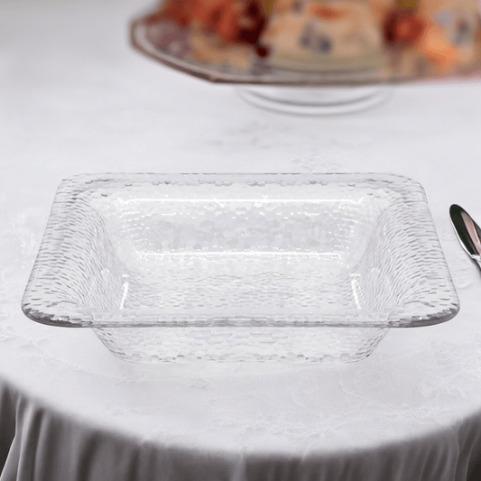 Bowl Plastico Lillian Cuadrado / 110 Onzas / Clear - Lillian - Titan.com.pa - 763615602952