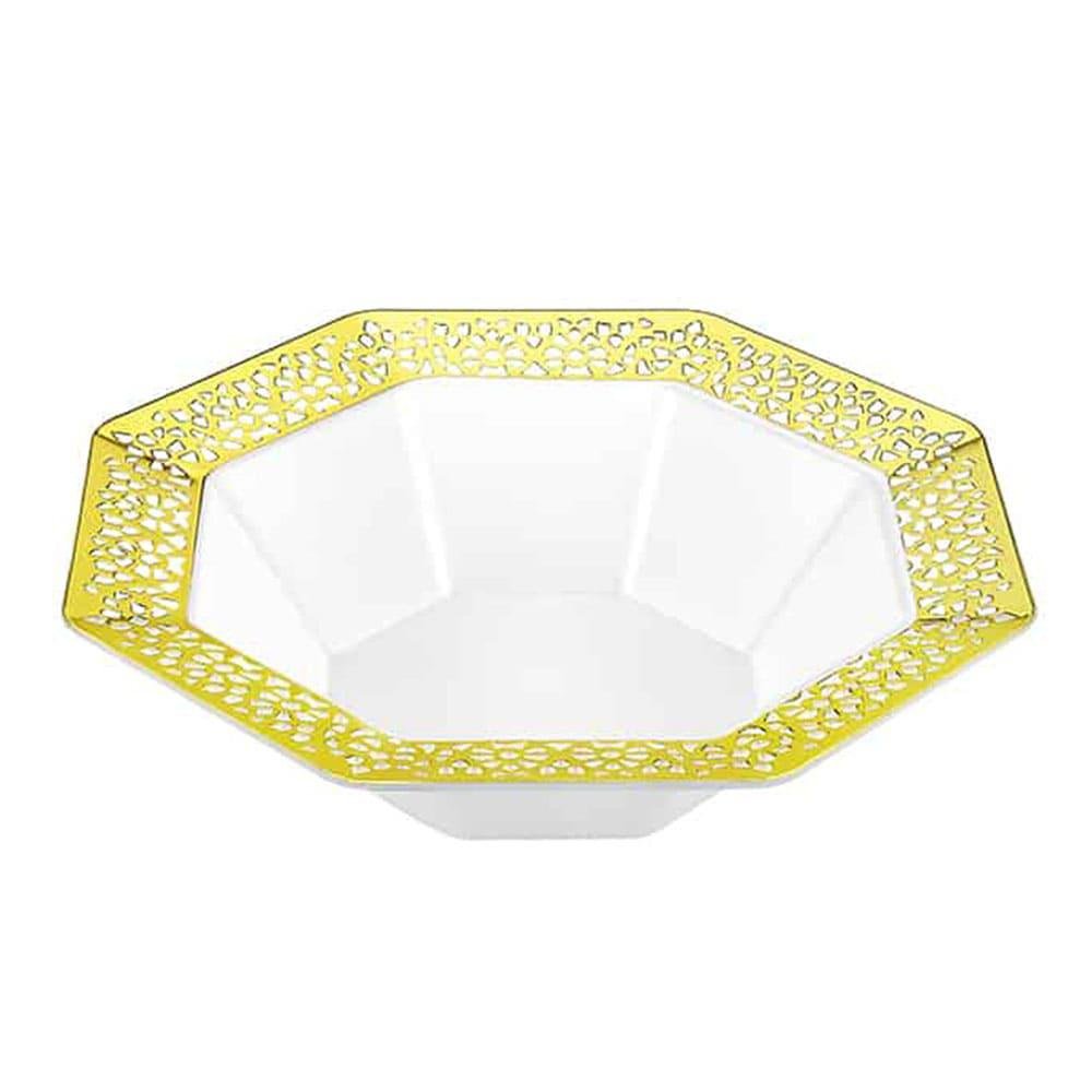 Bowl Lillian Plástico Gold 5 oz