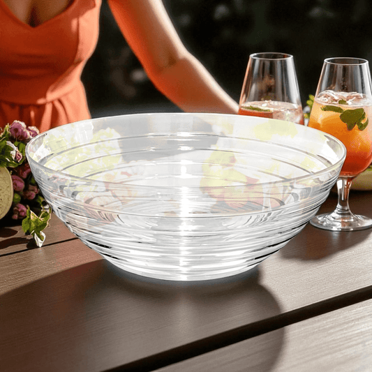 Bowls Acrílico Nuvalu Para Ensalada / 11.2" x 3.9" - Nuvalu - Titan.com.pa - 195457016992