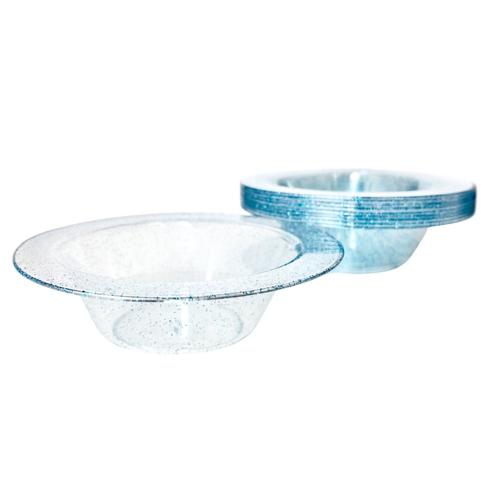Bowls de Plástico Lillian con Glitter – 10 Piezas / 5 oz - Lillian - Titan.com.pa - 763615336352