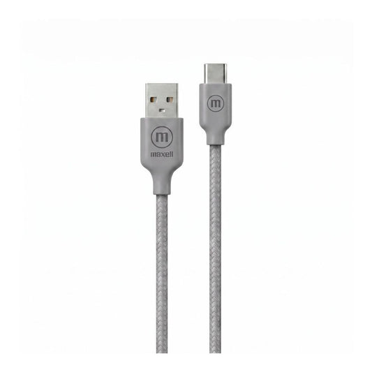 Cable de Carga Trenzado Maxell 2m Gris - MAXELL - 11016158