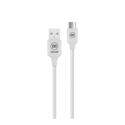 Cable de Carga Trenzado Maxell 2m Blanco - MAXELL - 11016167