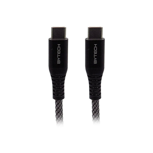 Cable Cargador USB-C a USB-C By Tech 4 Pies Negro - BY TECH - 11057541
