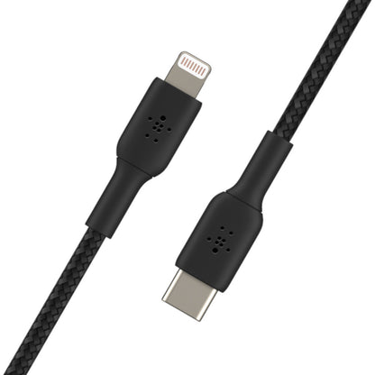 Cable Trenzado Usb - C Belkin Lightning BoostCharge / 1M / Negro - Belkin - Titan.com.pa - 745883788798