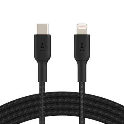 Cable Trenzado Usb - C Belkin Lightning BoostCharge / 1M / Negro - Belkin - Titan.com.pa - 745883788798