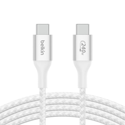 Cable Usb - C Belkin 240W / 2Mt / Blanco - Belkin - Titan.com.pa - 745883859078