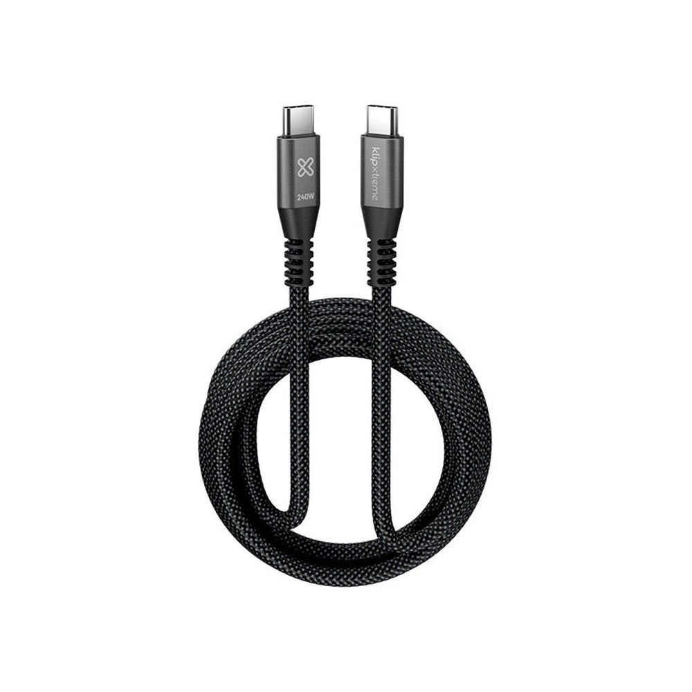 Cable USB-C Kx Trenzado 240W 480MBPS 10F - KLIP XTREME - 11184999