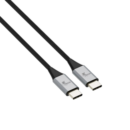 Cable USB-C® 3,65 m con carga rápida 60W y transferencia 480 Mbps. Duradero, flexible y con revestimiento de nailon trenzado. En Titán Panamá.