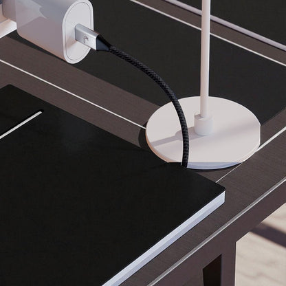 Cable USB-C® 3,65 m con carga rápida 60W y transferencia 480 Mbps. Duradero, flexible y con revestimiento de nailon trenzado. En Titán Panamá.