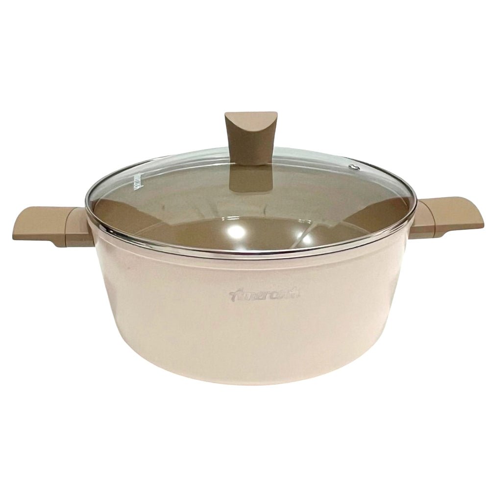Cacerola 24 CM Antiadherente Amercook Luna - Home Elegance - Home Elegance - Titan.com.pa - 2150111713844