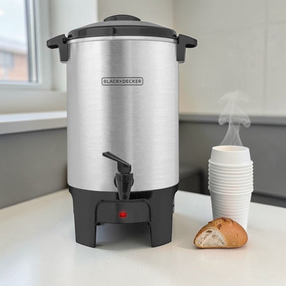 Cafetera Black & Decker de 30 Tazas Acero Inoxidable - 239 - Black&Decker - Titan.com.pa - 2150302143863