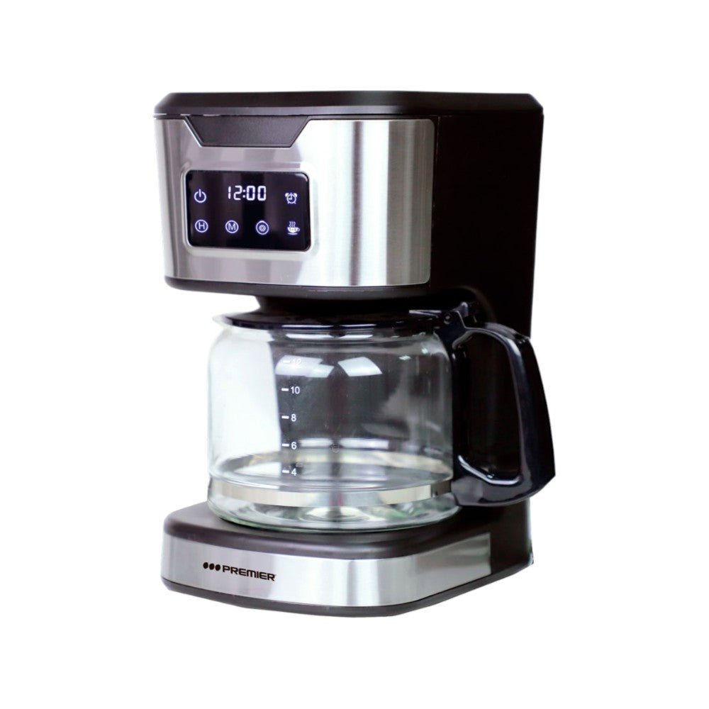 Cafetera Eléctrica Premier 12 Tazas(1.8L) / Jarra de Vidrio - Premier - Titan.com.pa - 7453064748068