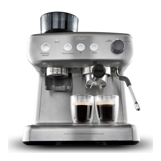 Cafetera Espresso con Molino Oster Perfect Brew 15 Bar - OSTER - 11141080