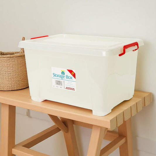 Caja de Almacenaje con Ruedas Home Elegance – 50 Litros - Home Elegance - Titan.com.pa - 2100000205653