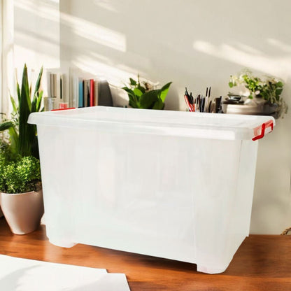 Caja De Almacenaje Con Ruedas Home Elegance 90 L - Home Elegance - Titan.com.pa - 2100000952533