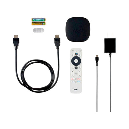 Caja de Transmisión Onn / Google TV / 4K - Onn - Titan.com.pa - 681131422284