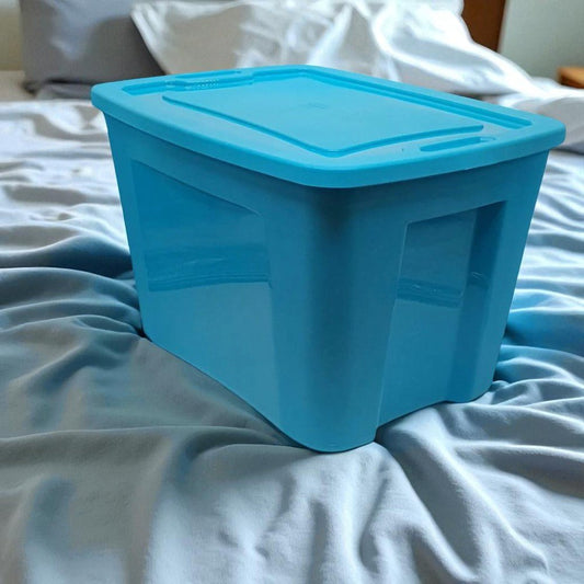 Caja Multiuso Plástica Polinplast de 18 Galones Turquesa - Polinplast - Titan.com.pa - 7751772006204