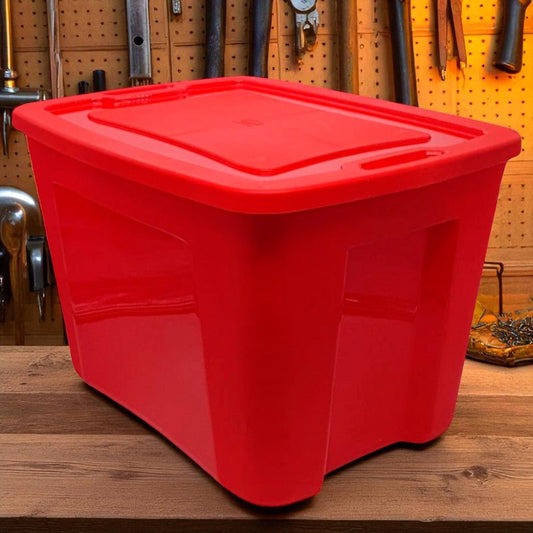 Caja Multiuso Polinplast de Plástico / 10 Galones / Rojo - Polinplast - Titan.com.pa - 7751772006495