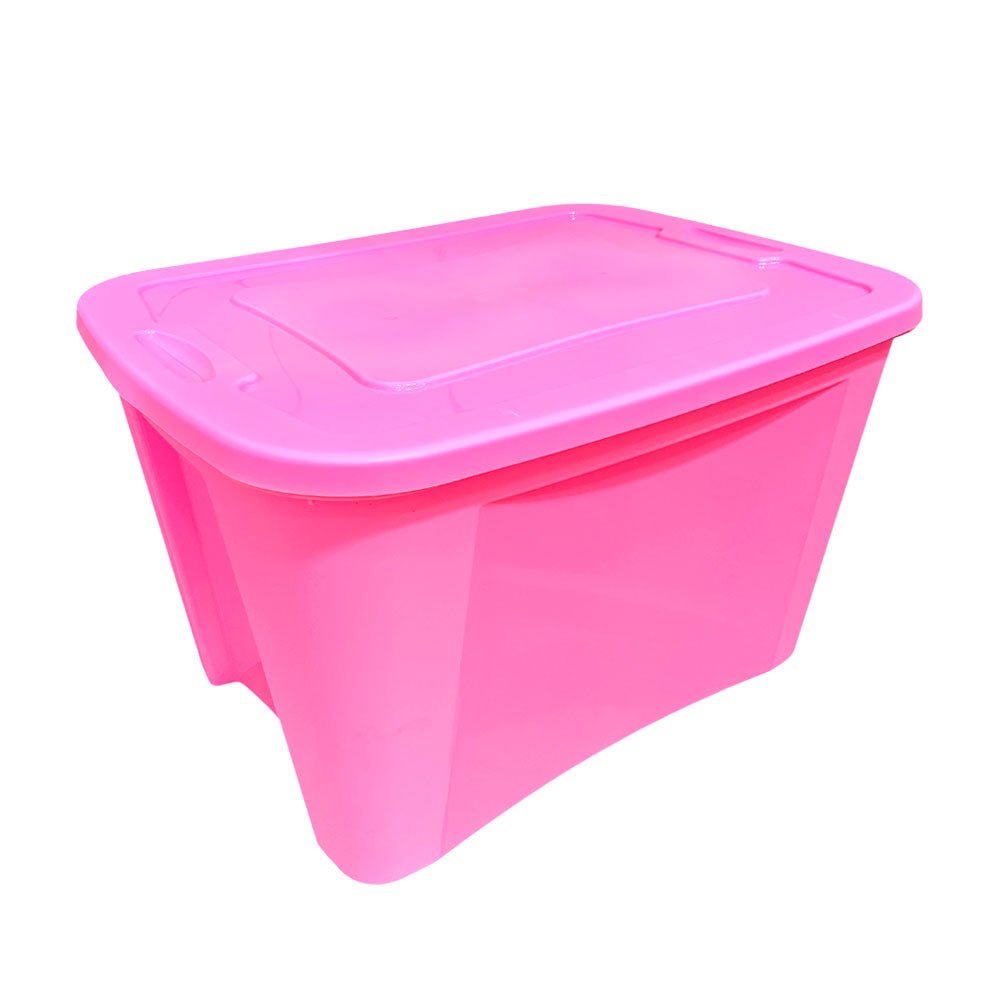 Caja Multiuso Polinplast de Plástico / 10 Galones / Rosado - Polinplast - Titan.com.pa - 2100000405022
